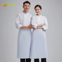 2022 autumn good quality fabric not button long sleeve chef coat cook uniform