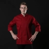 2025 double breasted winter autumn chef jacket chef workwear Color Red