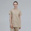 V-collar good fabric Hospital men nurse doctor scrub suits jacket + pant