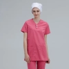 V-collar good fabric Hospital men nurse doctor scrub suits jacket + pant