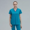 V-collar good fabric Pet Hospital nurse work uniform scrub suits Color Color 1