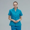 V-collar good fabric Pet Hospital nurse work uniform scrub suits Color Color 15