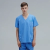 V-collar good fabric Hospital men nurse doctor scrub suits jacket + pant