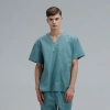 V-collar good fabric Hospital men nurse doctor scrub suits jacket + pant