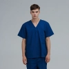 V-collar good fabric Hospital men nurse doctor scrub suits jacket + pant Color Color 33