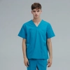 V-collar good fabric Hospital men nurse doctor scrub suits jacket + pant