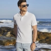 plain color short sleeve summer work tshirt polo shirt for men and women