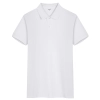 plain color short sleeve summer work tshirt polo shirt for men and women