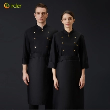 upgrade school cafeteria chef coat work uniform jacket