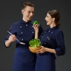 upgrade school cafeteria chef coat work uniform jacket