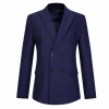 fashion good fabric double breasted men suits women suits pant + blazer