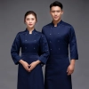Korea style restaurant chef uniform work blouse