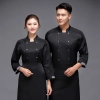 2022 autumn Japanese restaurant chef uniform chef jackt working wear