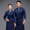 2022 autumn Japanese restaurant chef uniform chef jackt working wear