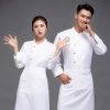 2022 autumn fried chicken shop staff workwear uniform chef jacket