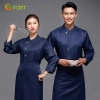 2022 autumn fried chicken shop staff workwear uniform chef jacket