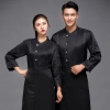 2022 autumn fried chicken shop staff workwear uniform chef jacket