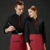2022 fashion Sweden restaurant chef uniform chef jacket coat