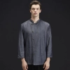 grey denim cake store chef coat workwear wholesale