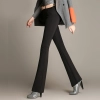 2022 autumn winter themal flecee women pant bootcut