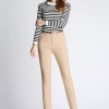 spring autumn design office lay work pant women trousers flare pant Color Khaki