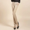 fashion office style slim fit comfortable cotton women pant work wear Color Khaki