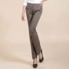 fashion office style slim fit comfortable cotton women pant work wear Color Grey