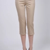 2023 summer office style slim fit comfortable cotton women pant trousers Color Khaki