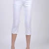 2023 summer office style slim fit comfortable cotton women pant trousers Color White