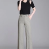 fashion casual loose linen cotton women trousers  pant