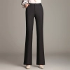 fashion fit cotton women trousers  pant for office business work Color Black
