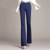 Korea design fashon lady pant flare pant cotton women trousers boot cut