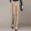 2023 classic good fabirc lady pant flare pant cotton women trousers Color Khaki