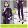 Europe style brown color one button pant suits women men suits business work wear