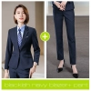 Europe style brown color one button pant suits women men suits business work wear Color Color 7