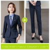 Europe style brown color one button pant suits women men suits business work wear