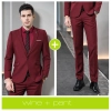Europe style grey collor pant suits women men suits business work wear Color Color 10
