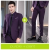 Europe style grey collor pant suits women men suits business work wear Color Color 11
