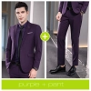 Europe style grey collor pant suits women men suits business work wear