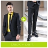 Europe style grey collor pant suits women men suits business work wear