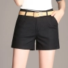 2022 summer linen fabric women's shorts pant