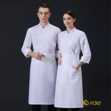 England fashion high quality fabirc restaurant chef jacket chef uniform