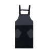 autumn canvas fabric hotpot restaurant staff work apron housekeeping apron denim