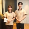 2022 casual restaurant waiter housekeeping uniform tshirt