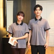2025 casual restaurant waiter housekeeping uniform tshirt