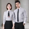 fashion high quality slim stripes men business shirt women work shirt