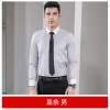 fashion high quality slim stripes men business shirt women work shirt