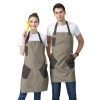 high quality patchwork halter long apron chef apron housekeeping apron