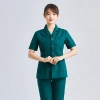 Fashion high qulaity Peter Pan Collar women nurse work suit two-piece suits uniform