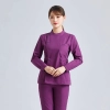 Fashion high qulaity Peter Pan Collar women nurse work suit two-piece suits uniform